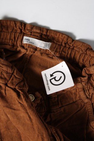 Дамски джинси Zara, Размер M, Цвят Кафяв, Цена 10,53 лв.
