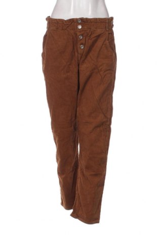 Γυναικείο κοτλέ παντελόνι Zara, Μέγεθος M, Χρώμα Καφέ, Τιμή 16,70 €