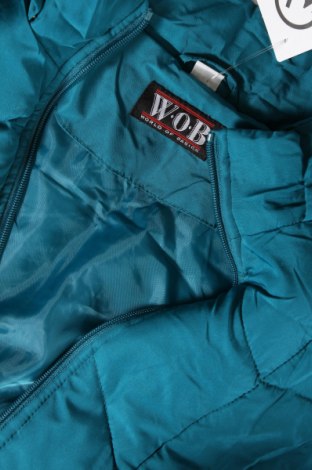 Γυναικείο γιλέκο W.O.B. World Of Basics, Μέγεθος M, Χρώμα Μπλέ, Τιμή 6,38 €
