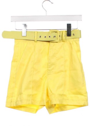 Дамски къс панталон, Размер XS, Цвят Жълт, Цена 11,40 лв.