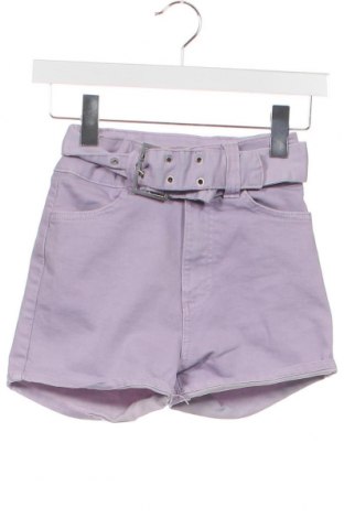 Pantaloni scurți de femei Bershka, Mărime XS, Culoare Mov, Preț 28,80 Lei