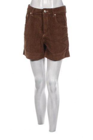 Pantaloni scurți de femei Bershka, Mărime L, Culoare Maro, Preț 17,95 Lei
