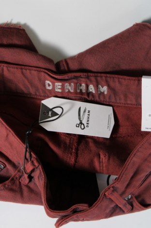 Γυναικείο κοντό παντελόνι Denham, Μέγεθος L, Χρώμα Κόκκινο, Τιμή 20,82 €