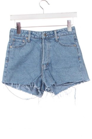 Pantaloni scurți de femei H&M, Mărime XS, Culoare Albastru, Preț 25,20 Lei
