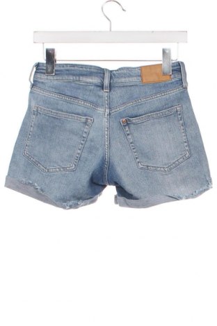 Pantaloni scurți de femei H&M, Mărime XS, Culoare Albastru, Preț 27,63 Lei