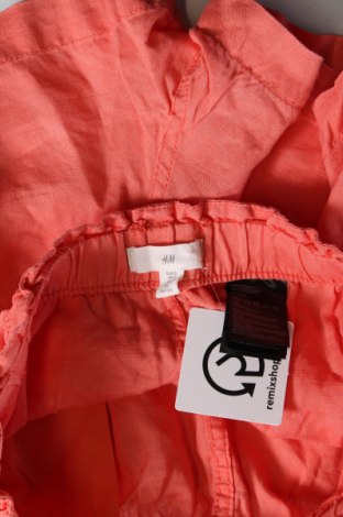 Дамски къс панталон H&M, Размер S, Цвят Червен, Цена 19,55 лв.