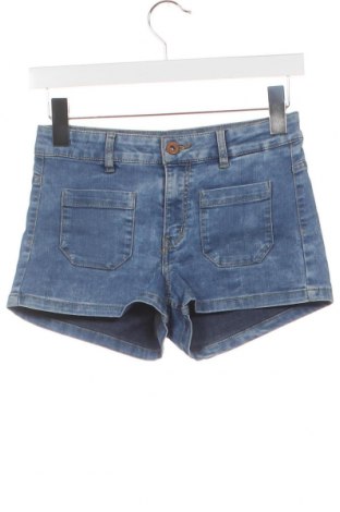 Дамски къс панталон H&M Divided, Размер XS, Цвят Син, Цена 19,00 лв.