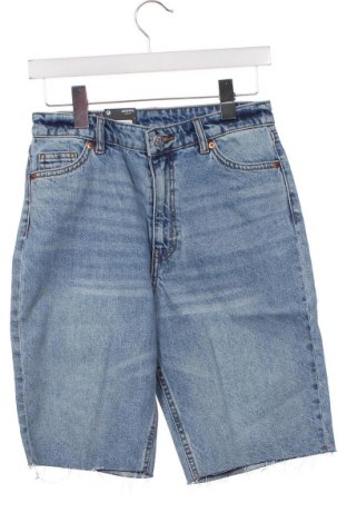 Дамски къс панталон Monki, Размер XS, Цвят Син, Цена 14,00 лв.