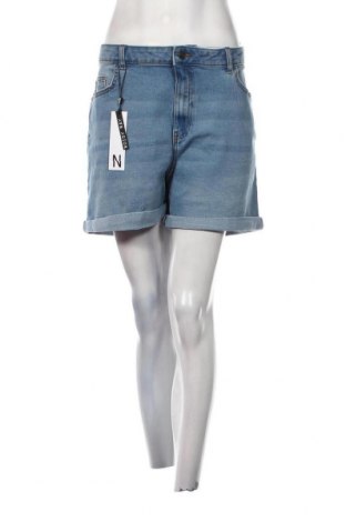 Pantaloni scurți de femei Noisy May, Mărime XXL, Culoare Albastru, Preț 56,08 Lei