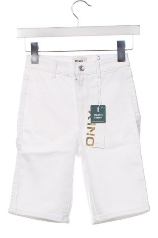 Γυναικείο κοντό παντελόνι ONLY, Μέγεθος XXS, Χρώμα Λευκό, Τιμή 3,79 €