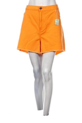 Γυναικείο κοντό παντελόνι ONLY, Μέγεθος 3XL, Χρώμα Πορτοκαλί, Τιμή 13,51 €
