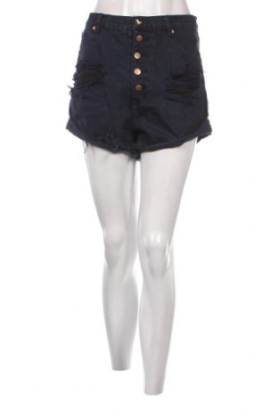 Γυναικείο κοντό παντελόνι One Teaspoon, Μέγεθος L, Χρώμα Μπλέ, Τιμή 45,81 €