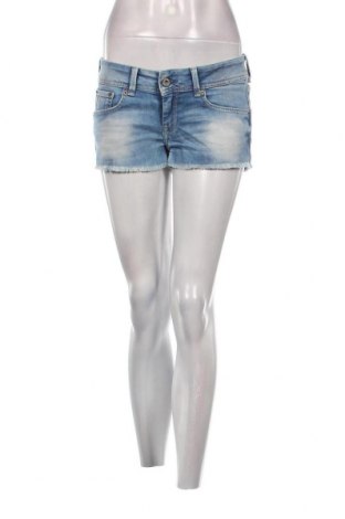 Γυναικείο κοντό παντελόνι Pepe Jeans, Μέγεθος M, Χρώμα Μπλέ, Τιμή 13,11 €