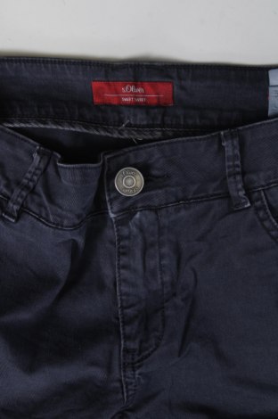Дамски къс панталон S.Oliver, Размер XS, Цвят Син, Цена 17,34 лв.