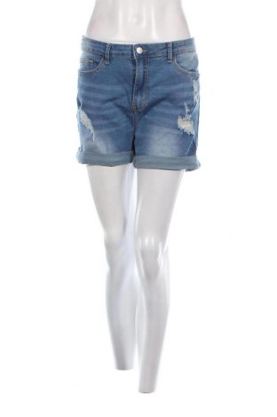 Γυναικείο κοντό παντελόνι SHEIN, Μέγεθος XL, Χρώμα Μπλέ, Τιμή 10,68 €