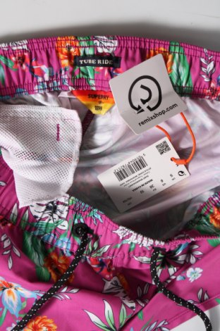 Дамски къс панталон Superdry, Размер M, Цвят Многоцветен, Цена 41,58 лв.