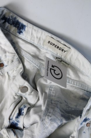 Γυναικείο κοντό παντελόνι Superdry, Μέγεθος M, Χρώμα Μπλέ, Τιμή 9,03 €