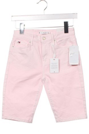 Γυναικείο κοντό παντελόνι Tommy Hilfiger, Μέγεθος XXS, Χρώμα Ρόζ , Τιμή 34,02 €