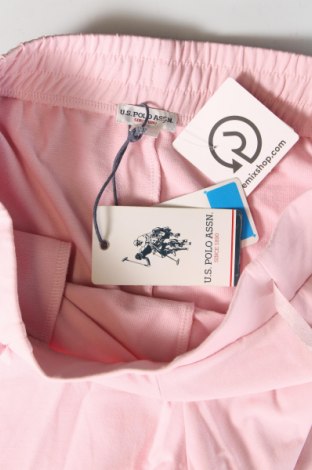 Γυναικείο κοντό παντελόνι U.S. Polo Assn., Μέγεθος S, Χρώμα Ρόζ , Τιμή 30,06 €