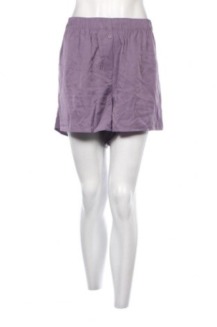 Γυναικείο κοντό παντελόνι Weekday, Μέγεθος XL, Χρώμα Βιολετί, Τιμή 9,07 €