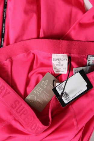 Γυναικείο κολάν Superdry, Μέγεθος L, Χρώμα Ρόζ , Τιμή 19,48 €