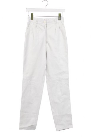 Γυναικείο παντελόνι δερμάτινο, Μέγεθος S, Χρώμα Λευκό, Τιμή 66,19 €