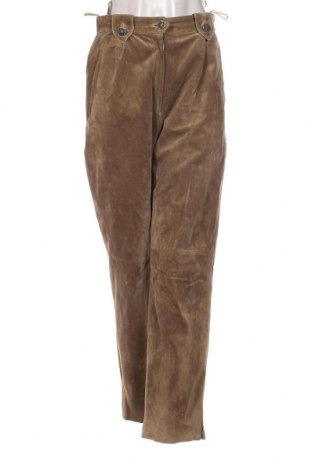 Γυναικείο παντελόνι δερμάτινο C&A, Μέγεθος M, Χρώμα Γκρί, Τιμή 66,19 €