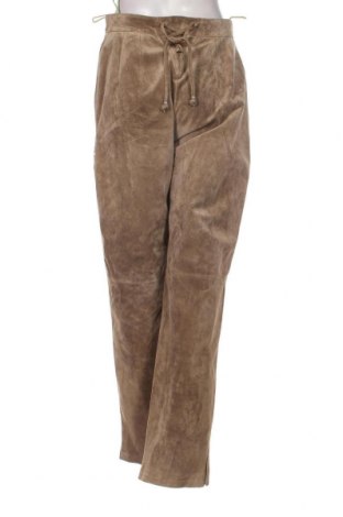 Γυναικείο παντελόνι δερμάτινο C&A, Μέγεθος M, Χρώμα Γκρί, Τιμή 66,19 €