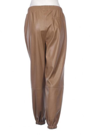 Γυναικείο παντελόνι δερμάτινο Ichi, Μέγεθος M, Χρώμα Καφέ, Τιμή 15,82 €