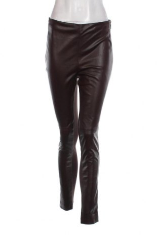 Γυναικείο παντελόνι δερμάτινο Marciano by Guess, Μέγεθος L, Χρώμα Καφέ, Τιμή 174,43 €