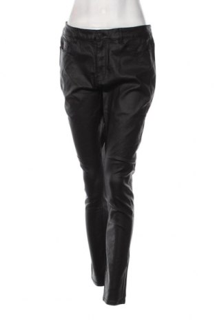 Γυναικείο παντελόνι δερμάτινο ONLY, Μέγεθος XL, Χρώμα Μαύρο, Τιμή 11,41 €