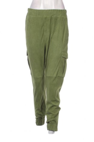 Pantaloni de piele pentru damă Oakwood, Mărime S, Culoare Verde, Preț 423,35 Lei