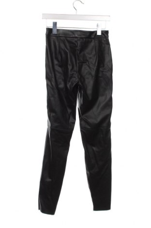 Дамски кожен панталон Primark, Размер XS, Цвят Черен, Цена 8,99 лв.
