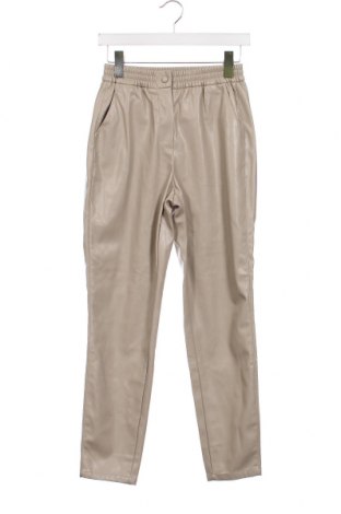 Γυναικείο παντελόνι δερμάτινο Reserved, Μέγεθος XS, Χρώμα  Μπέζ, Τιμή 20,00 €