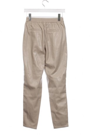 Pantaloni de piele pentru damă Reserved, Mărime XS, Culoare Bej, Preț 114,71 Lei