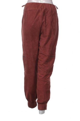 Дамски кожен панталон Rick Cardona, Размер L, Цвят Червен, Цена 113,00 лв.