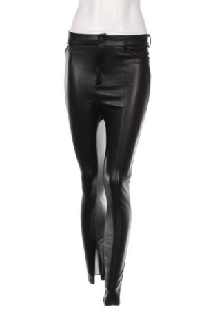 Pantaloni de piele pentru damă Zara, Mărime S, Culoare Negru, Preț 39,97 Lei