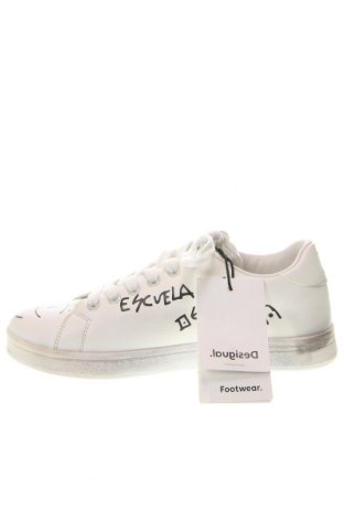 Γυναικεία παπούτσια Desigual, Μέγεθος 37, Χρώμα Λευκό, Τιμή 50,54 €