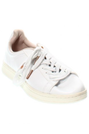 Дамски обувки Lacoste, Размер 38, Цвят Бял, Цена 98,60 лв.