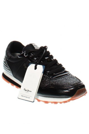 Дамски обувки Pepe Jeans, Размер 37, Цвят Черен, Цена 98,04 лв.