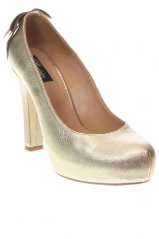 Γυναικεία παπούτσια Prestige, Μέγεθος 37, Χρώμα Χρυσαφί, Τιμή 26,93 €
