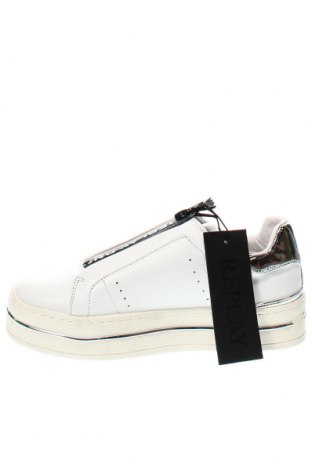 Γυναικεία παπούτσια Replay, Μέγεθος 35, Χρώμα Λευκό, Τιμή 73,76 €