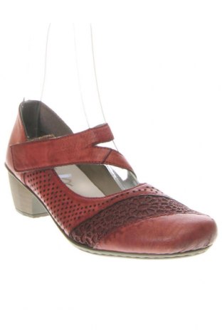 Дамски обувки Rieker, Размер 37, Цвят Червен, Цена 65,25 лв.
