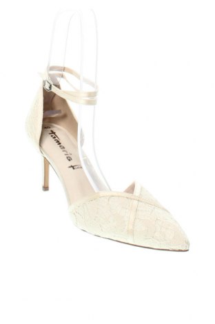 Γυναικεία παπούτσια Tamaris, Μέγεθος 40, Χρώμα Εκρού, Τιμή 14,85 €