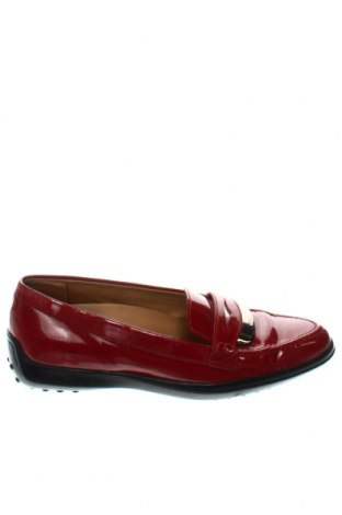 Дамски обувки Tod's, Размер 37, Цвят Червен, Цена 72,26 лв.