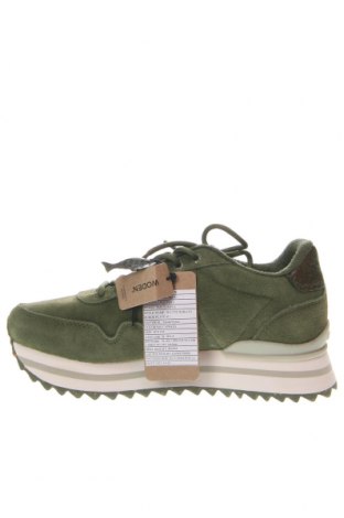 Dámske topánky  Woden, Veľkosť 37, Farba Zelená, Cena  104,64 €
