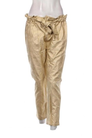 Дамски панталон, Размер M, Цвят Златист, Цена 7,25 лв.