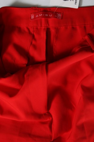 Pantaloni de femei Amisu, Mărime M, Culoare Roșu, Preț 73,98 Lei