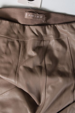Γυναικείο παντελόνι Amisu, Μέγεθος XS, Χρώμα  Μπέζ, Τιμή 5,38 €
