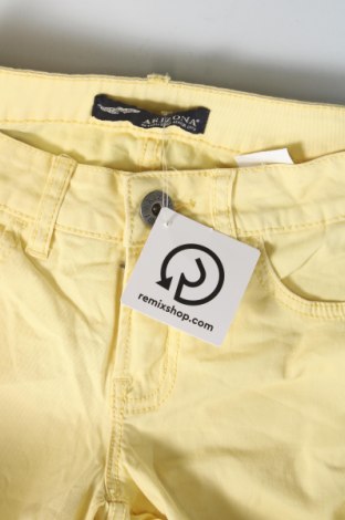 Damskie spodnie Arizona, Rozmiar XS, Kolor Żółty, Cena 29,68 zł